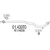 MAZDA RFJ14600B Exhaust Pipe